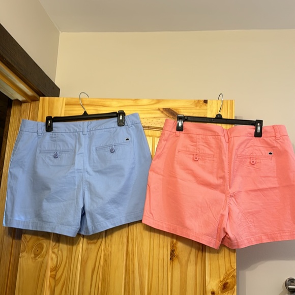 Crown & Ivy caroline shorts pink and blue size 12 - Picture 4 of 5